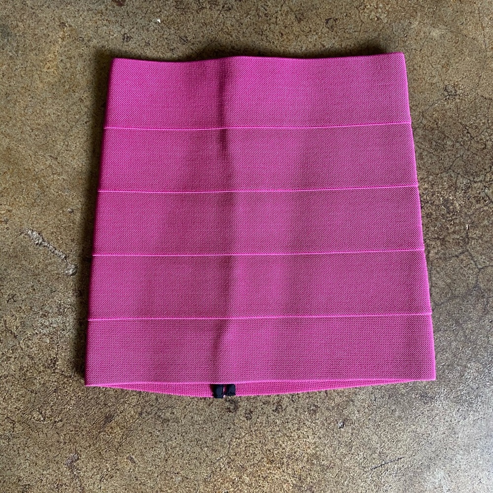 NWOT Pleasure Doing Business Bandage Mini Skirt - Picture 4 of 5